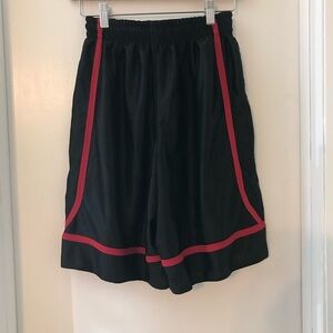 ✨✨5/$10✨✨ Academy Jordan Athletic Black Red Reversible Shorts Boys Kids no Size